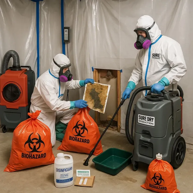Contaminated Water Handling Protocols process in Suisun, CA