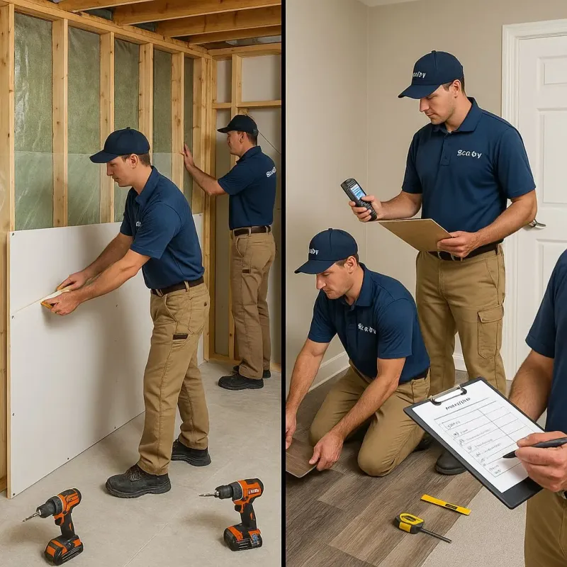 Repairs and Reconstruction process in Suisun, CA