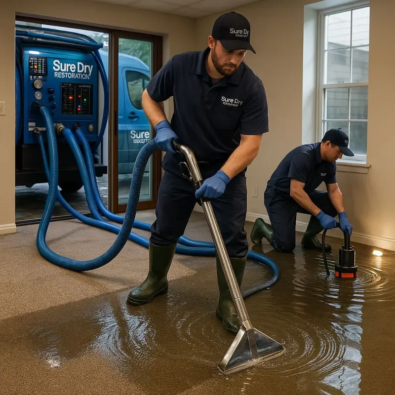 Water Extraction and Removal process in Suisun, CA
